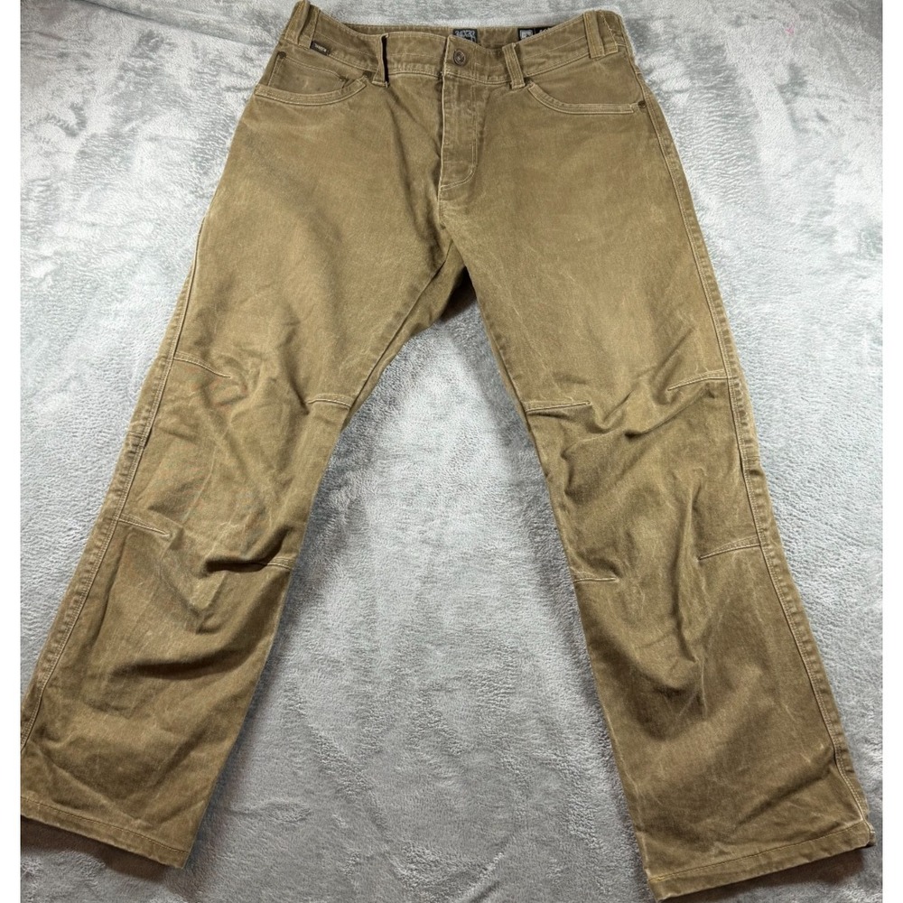 Kuhl Rydr Pants Mens Tag 34x32 Actual 34x30 Brown Outdoor Workwear